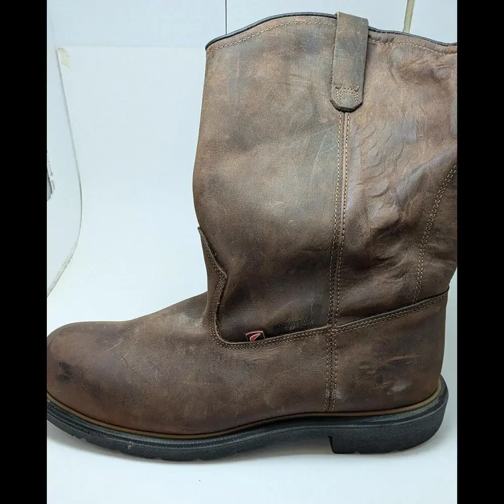 Mens Red Wing Shoes 2272 Supersole Brown‎ Leather Work Boots F2413-11 Size 15